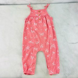 NWOT Carter's Baby Girl Jumpsuit Romper